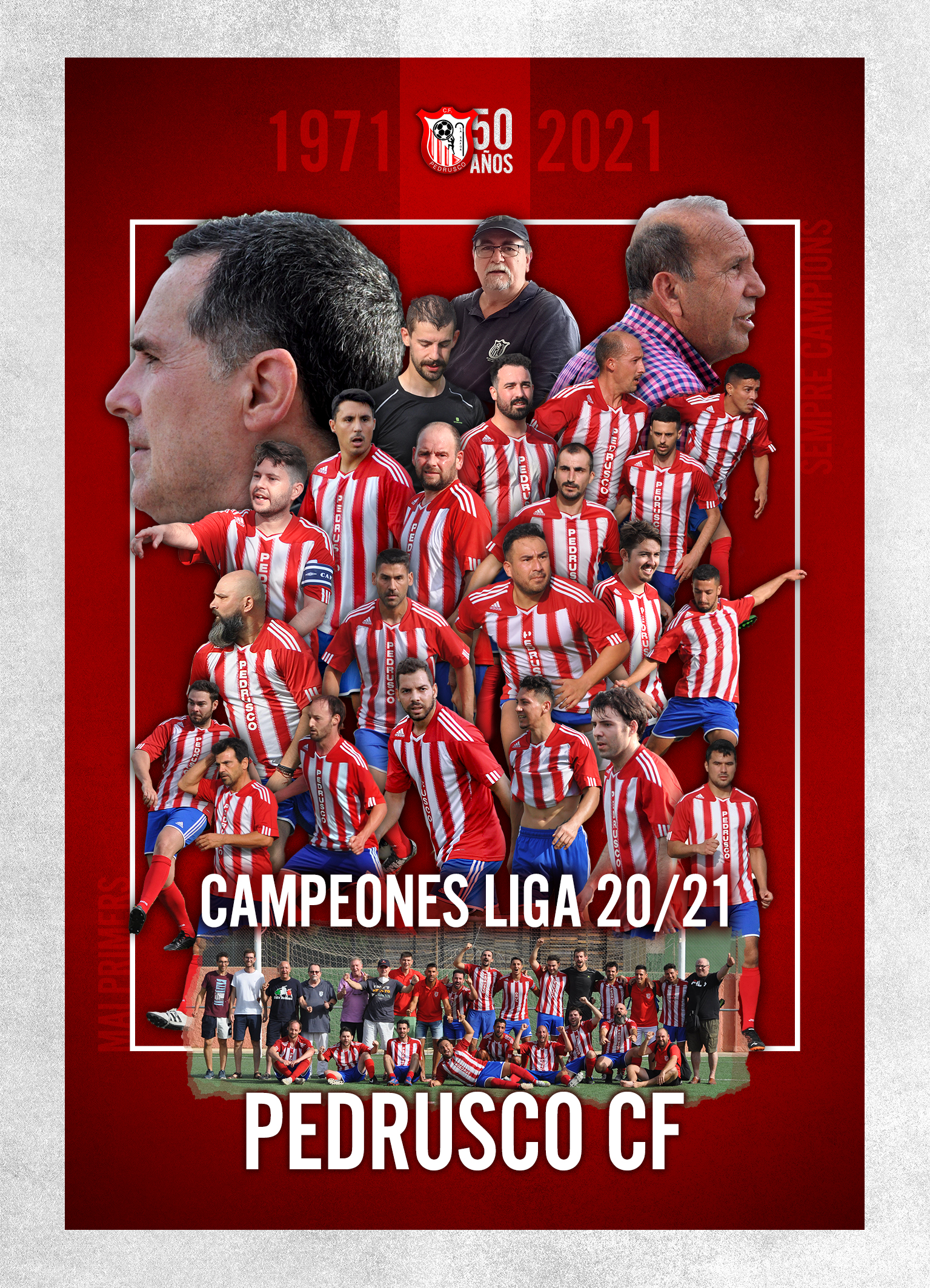 Pedrusco CF - Campeón de liga 2020/2021